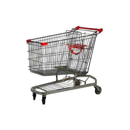 Good L Good L Corp. Steel Shopping Cart 6.9 Cu. Ft. Capacity 25W